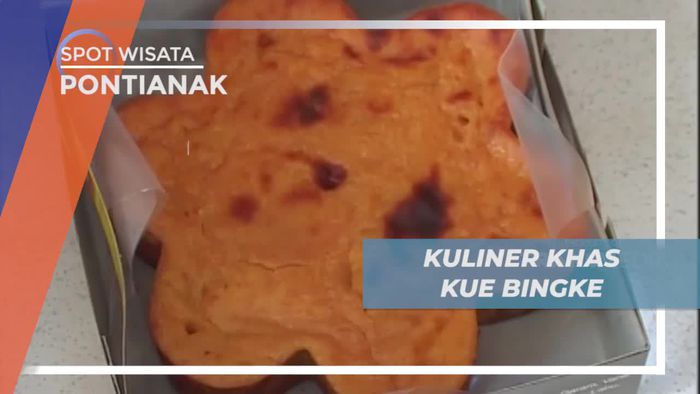 Kue Bingke yang Jadi Makanan Favorit Kesultanan Pontianak