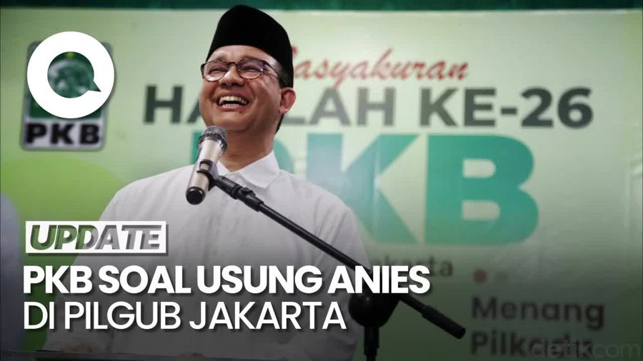 Peluang PKB Usung Anies di Pilgub Jakarta: Belum Dibahas di Forum Resmi