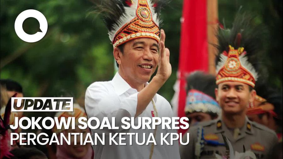 Jokowi soal Surpres Pergantian Ketua KPU: Kalau Sudah Rampung, Kita Percepat