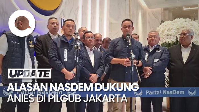 Sederet Pertimbangan NasDem Dukung Anies & Bebaskan Pilih Cawagub