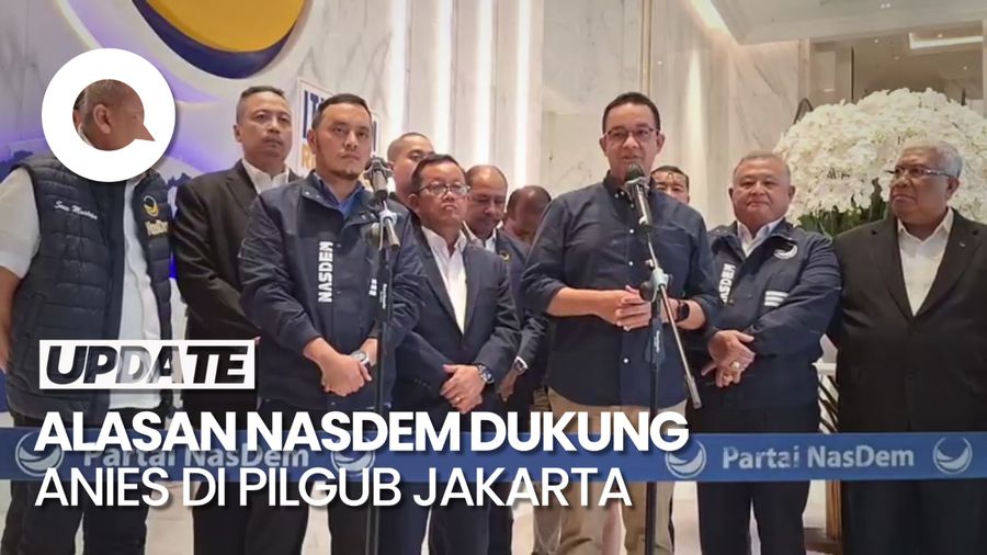 Sederet Pertimbangan NasDem Dukung Anies & Bebaskan Pilih Cawagub