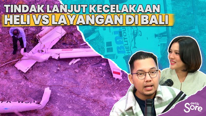 Tindak Lanjut Kecelakaan Heli Vs Layangan di Bali