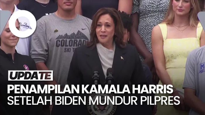 Kamala Harris Puji Pengabdian Biden selama Jadi Presiden AS