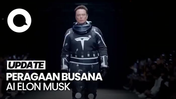 Gaya Donald Trump-Joe Biden Tampil di Catwalk AI Elon Musk