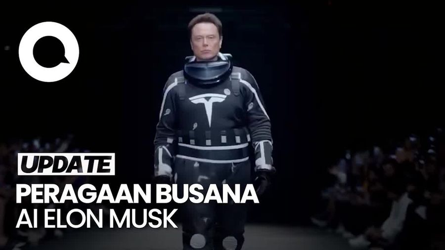 Gaya Donald Trump-Joe Biden Tampil di Catwalk AI Elon Musk