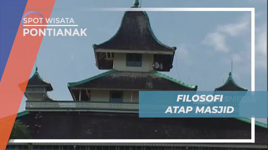 Melihat Kubah Kecil di Tiap Atap Masjid Sultan Syarif Abdurrahman Pontianak