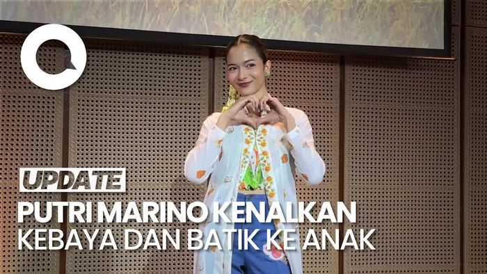 Cara Putri Marino Kenalkan Kebaya dan Batik ke Surinala