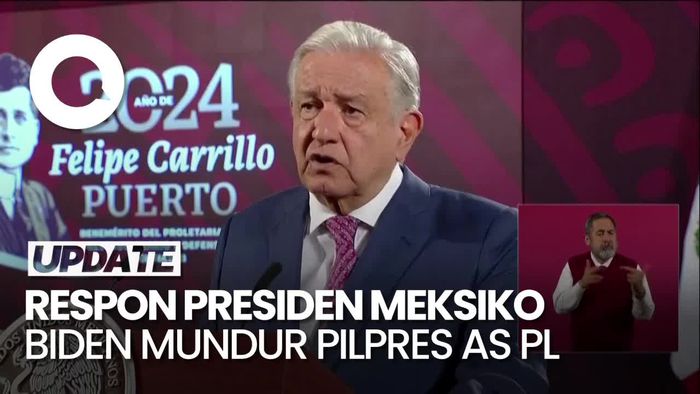 Presiden Meksiko soal Joe Biden Mundur Pilpres AS: Ia Pemimpin yang Baik