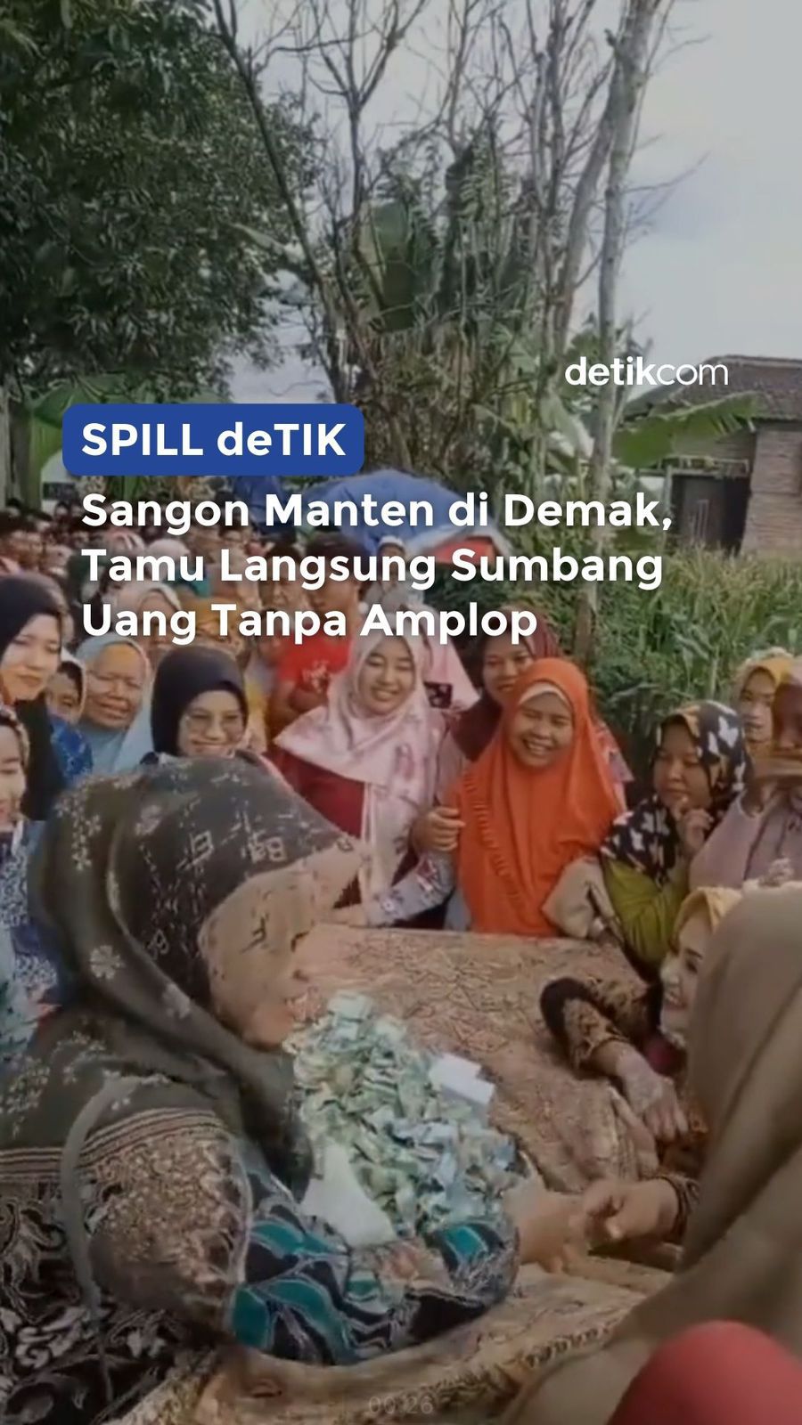 Sangon Manten, Kasih Uang buat Pengantin