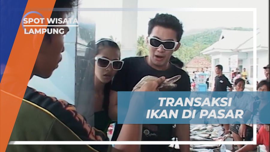 Tawar-menawar Ikan Segar di Pasar Pelelangan Ikan, Lampung