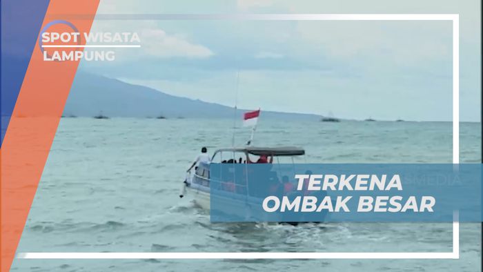 Sensasi Diterjang Ombak Naik Speed Boat Menuju Gunung Krakatau, Lampung