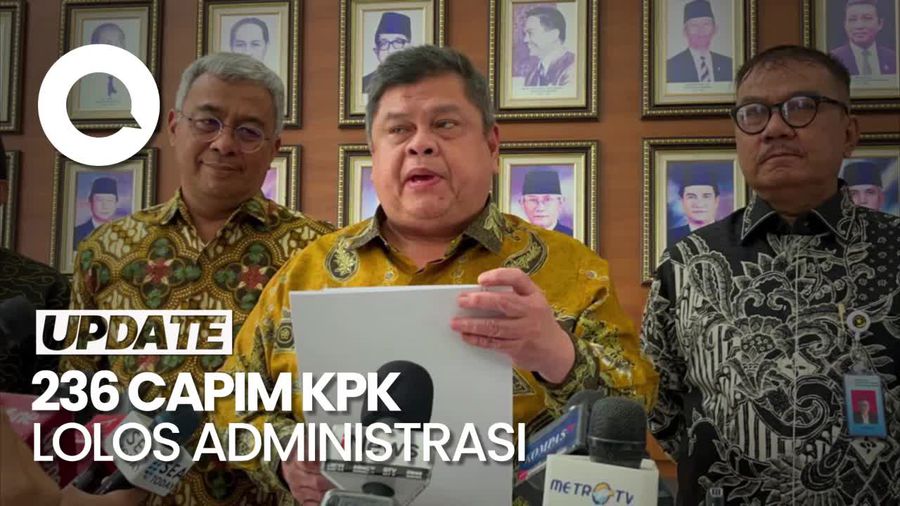 Daftar 236 Nama Capim KPK yang Lolos Seleksi Administrasi