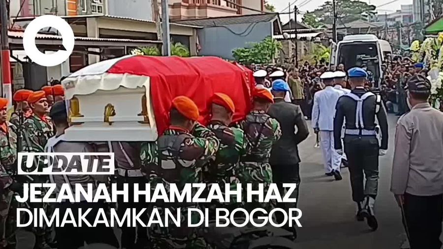 Jezanah Hamzah Haz Dibawa ke Bogor untuk Dimakamkan
