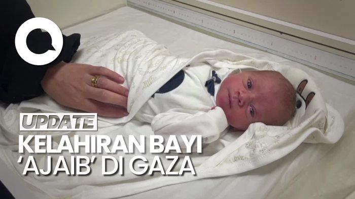 Bayi Ajaib Lahir di Gaza Setelah Serangan Israel