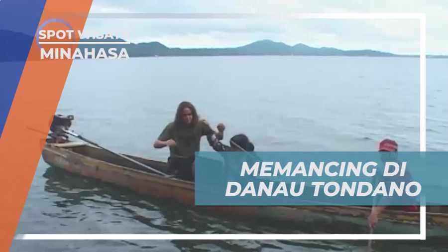 Memancing Seru di Danau Tondano Sulawesi Utara