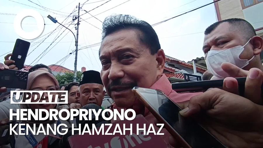 Hendropriyono ke Rumah Duka Hamzah Haz, Kenang Sosok yang Jujur