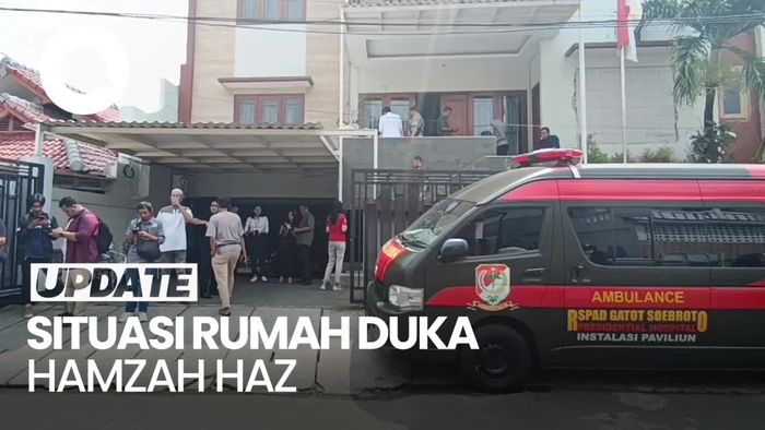 Jenazah Hamzah Haz Disemayamkan di Rumah Duka Matraman