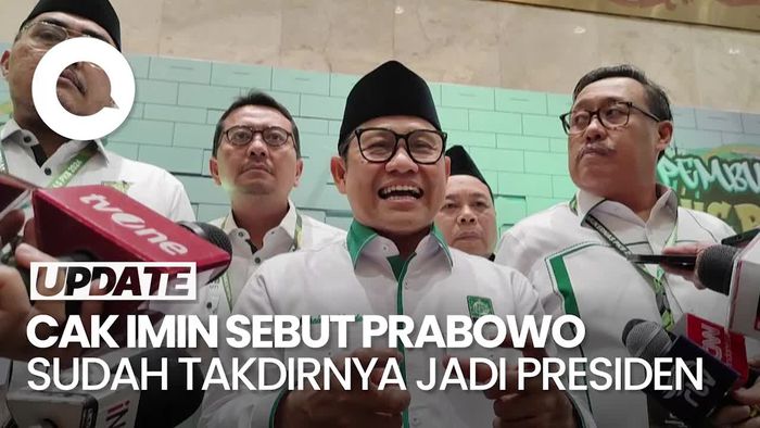 Cak Imin: Allah Takdirkan Prabowo Sebagai Presiden dan Ini Pilihan Baik