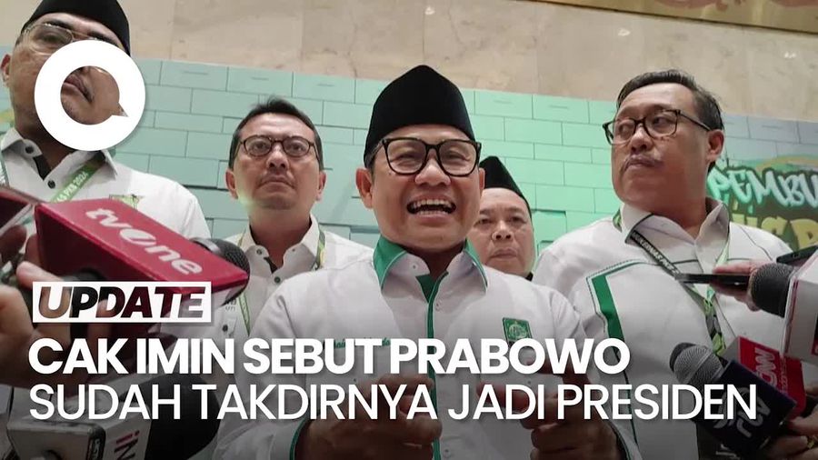Cak Imin: Allah Takdirkan Prabowo Sebagai Presiden dan Ini Pilihan Baik