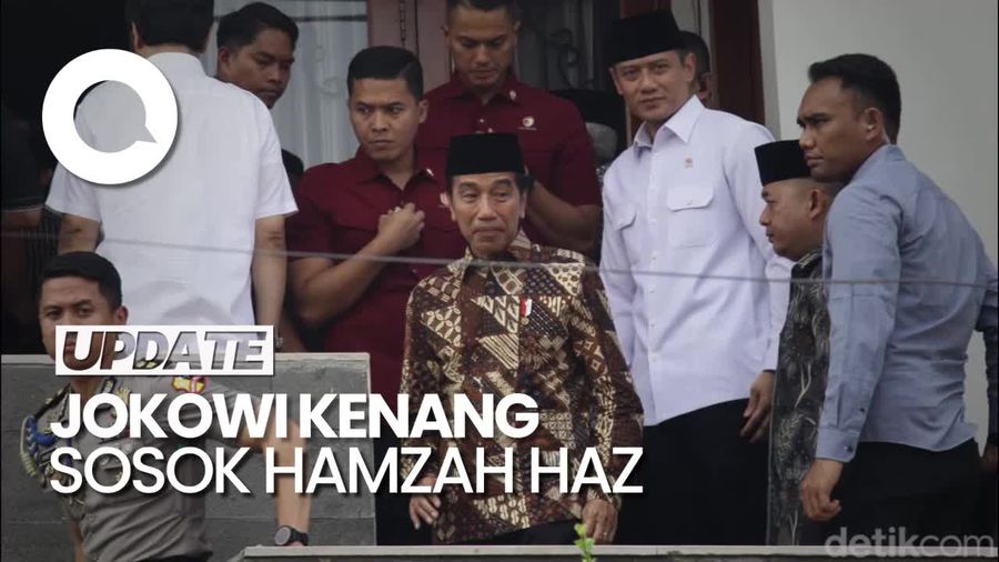 Jokowi Berduka Meninggalnya Hamzah Haz: Beliau Mengabdi untuk Bangsa