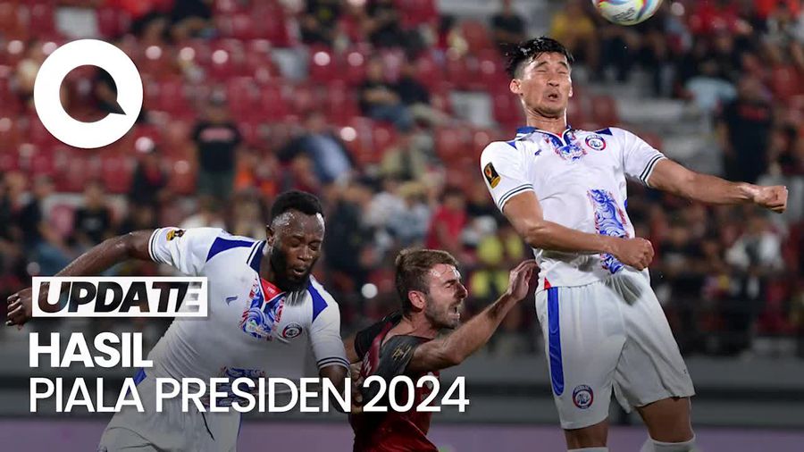 Persija Jakarta vs Arema FC Tuntas 2-2