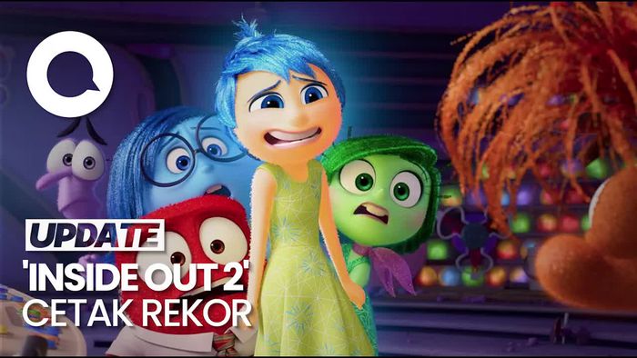 Inside Out 2 Jadi Film Animasi Terlaris Sepanjang Masa