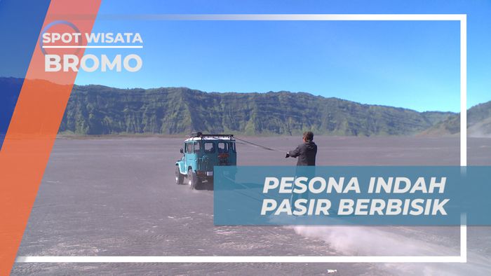 Berpetualang Mengeksplor Keindahan Hamparan Pasir di Lereng Gunung Bromo
