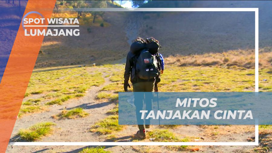 Menyusuri Jalan Melewati Mitos di Tanjakan Cinta Gunung Semeru, Lumajang