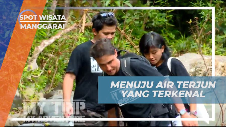Menyusuri Jalan Setapak Membelah Hutan Menuju Air Terjun Cunca Wulang, Manggarai