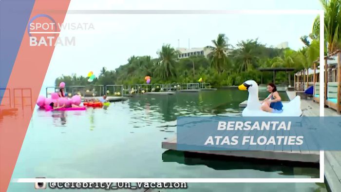 Menikmati Keindahan Alam Batam Dengan Bersantai di Atas Floaties