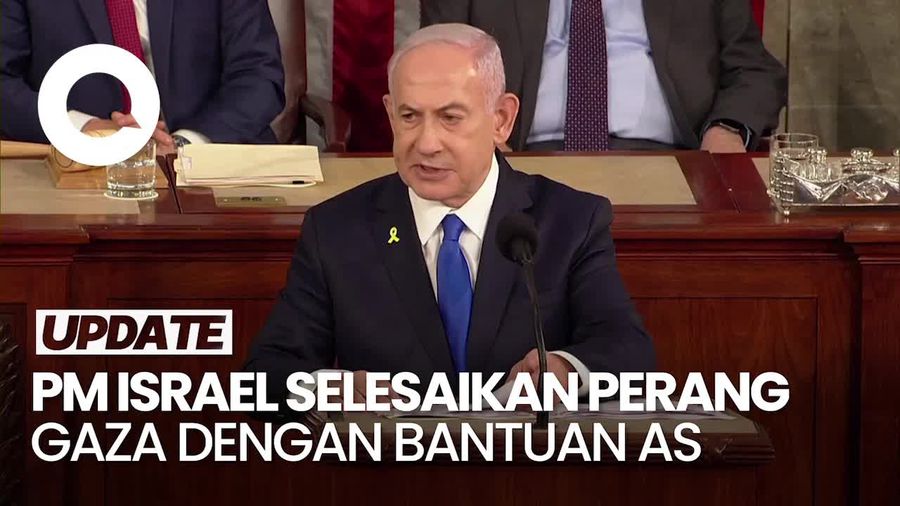 Netanyahu Minta Bantuan Militer AS untuk Selesaikan Perang Gaza