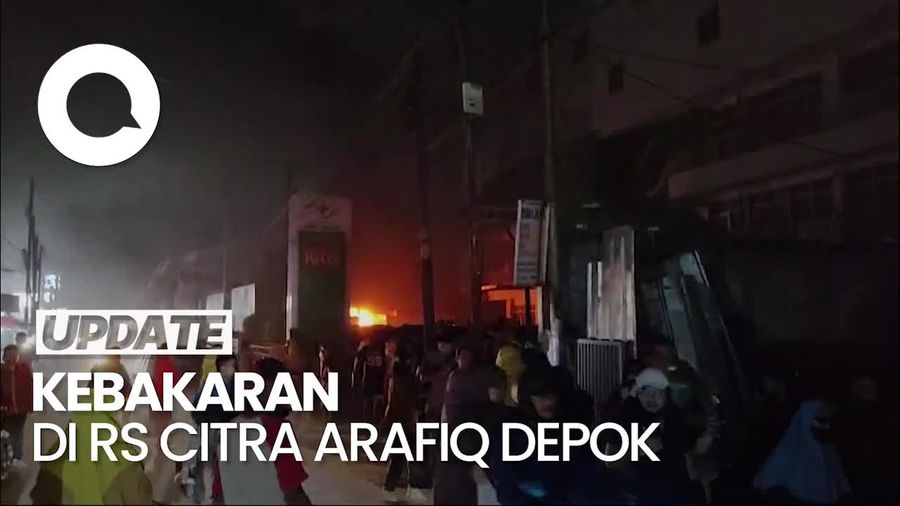 RS Citra Arafiq di Depok Kebakaran