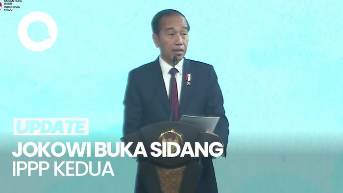 Jokowi Buka Sidang IPPP, Wanti-wanti Kenaikan Permukaan Air Laut 1 Meter