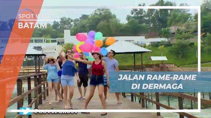 Jalan-jalan Santai Menikmati Nuansa Asri Dermaga di Batam