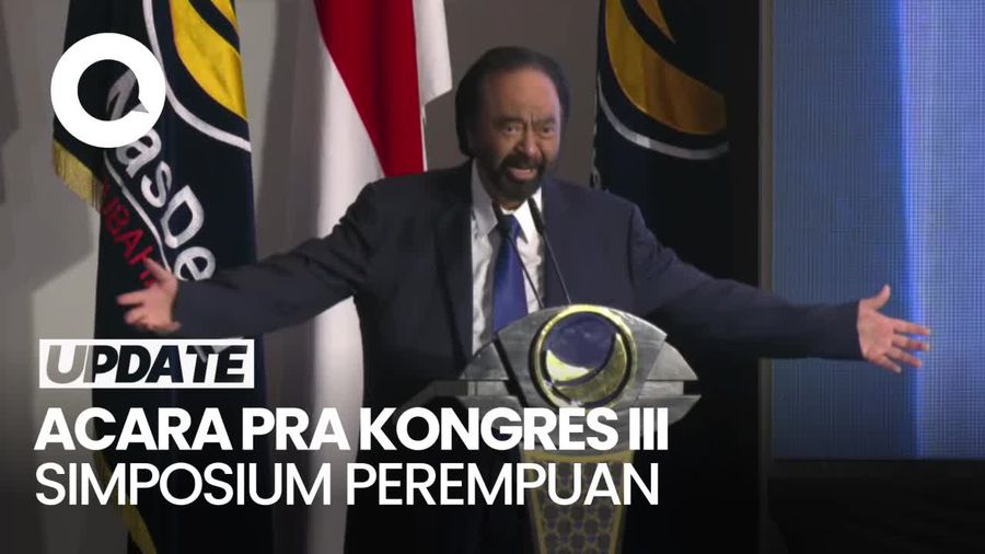 Surya Paloh Bicara Kesetaraan Gender: Kalau Perlu Perempuan Pimpin Partai Ini