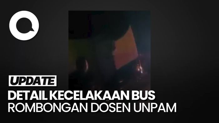 Kronologi Tabrakan Bus Rombongan Dosen Unpam di Tol Cipali, 1 Tewas