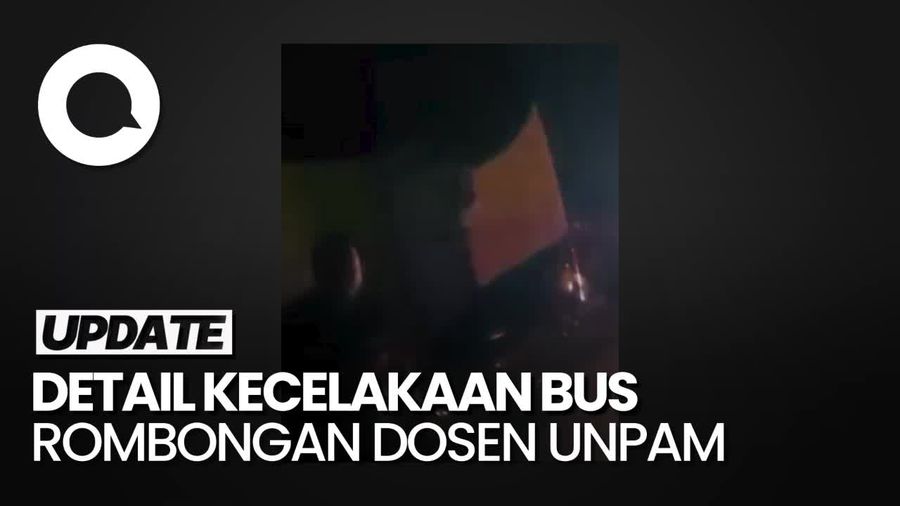 Kronologi Tabrakan Bus Rombongan Dosen Unpam di Tol Cipali, 1 Tewas