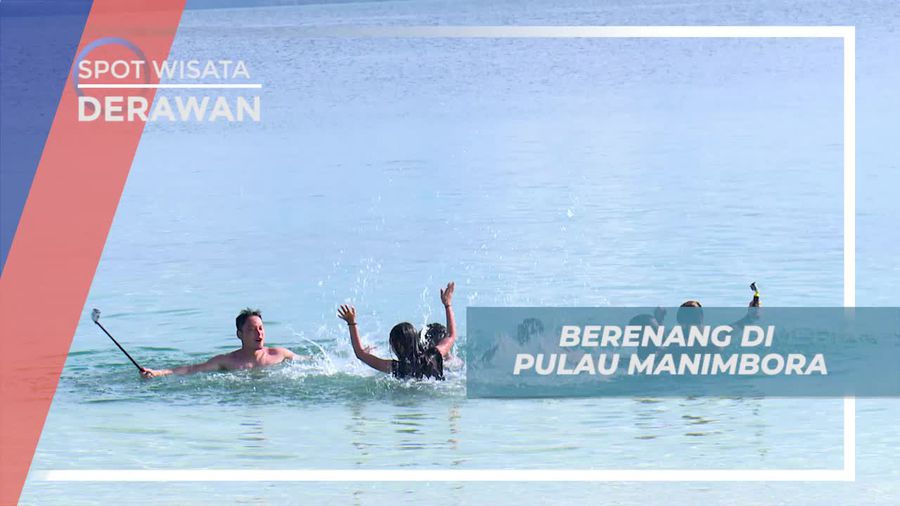 Merasakan Kesegaran Alam Berenang di Pulau Manimbora Kalimantan Timur
