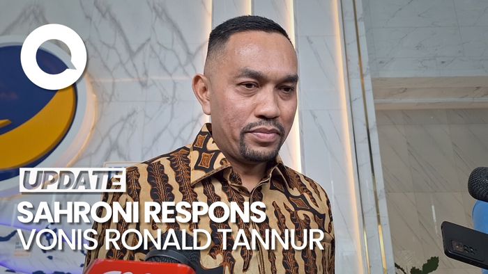 Ahmad Sahroni soal Vonis Bebas Ronald Tannur: Ini Hakimnya Sakit!