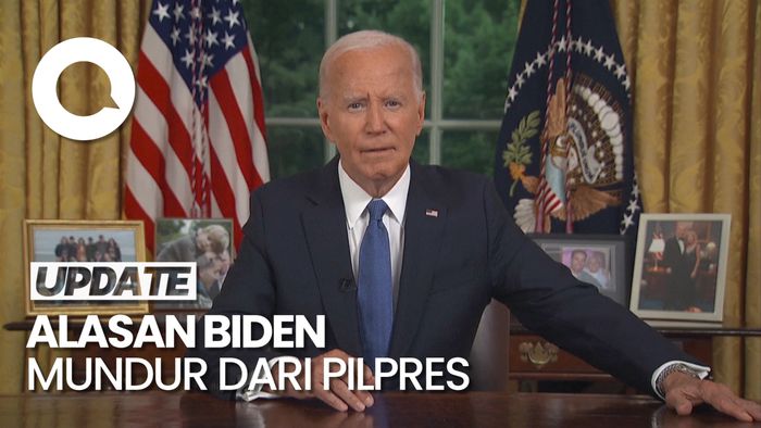 Biden Bicara Alasan Mundur dari Pilpres AS