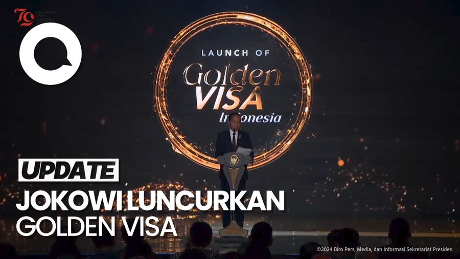 Jokowi Luncurkan Golden Visa, Mudahkan WNA Berinvestasi-Berkarya di RI