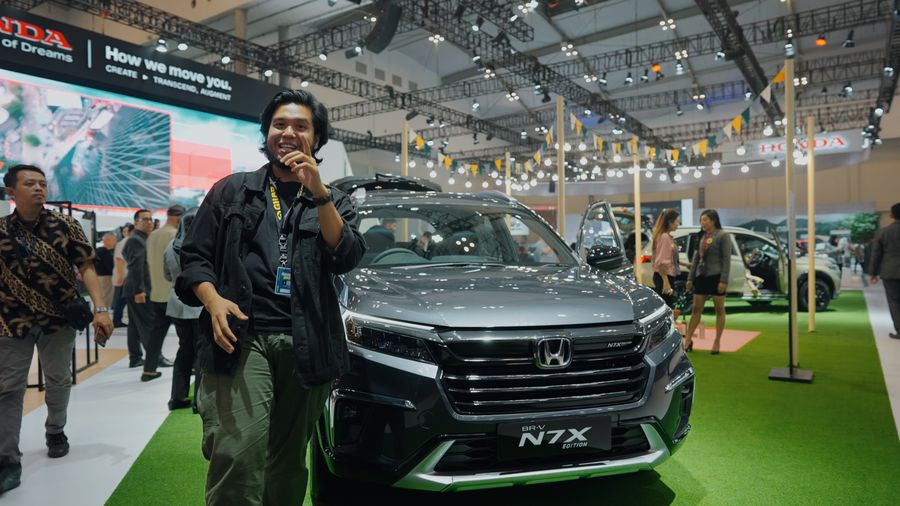 Rasakan Langsung Keunggulan Honda New BR-V N7X Edition di GIIAS 2024