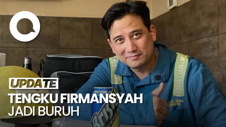Gaya Tengku Firmansyah Jadi Buruh Pabrik di Kanada