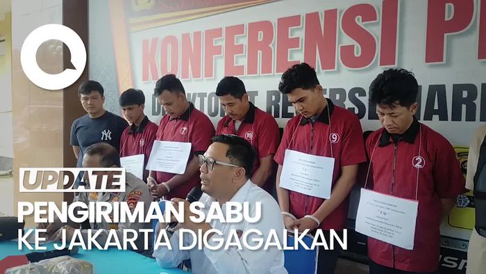 Momen Pengiriman Sabu 3 Kg ke Jakarta Digagalkan di Lubuklinggau