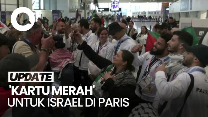 Misi Palestina Beri Kartu Merah untuk Israel di Olimpiade Paris