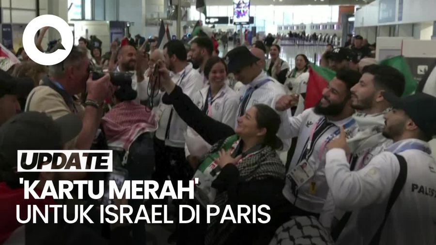 Misi Palestina Beri Kartu Merah untuk Israel di Olimpiade Paris