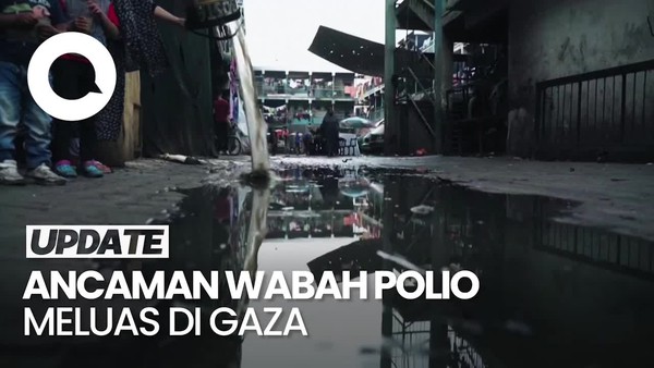 Kekhawatiran WHO: Wabah Polio Meningkat di Jalur Gaza