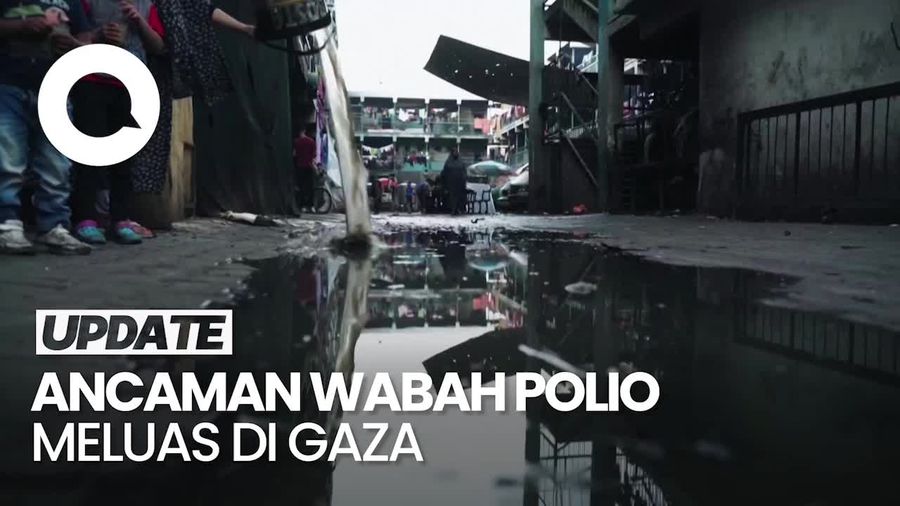 Kekhawatiran WHO: Wabah Polio Meningkat di Jalur Gaza