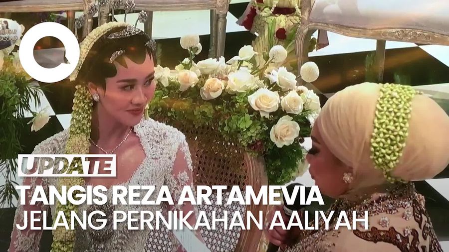 Tangisan Reza Artamevia Pecah Saat Beri Restu Aaliyah-Thariq Menikah