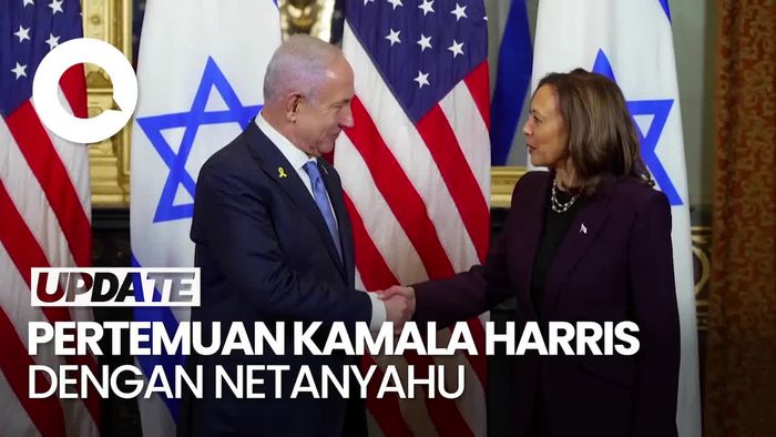 Netanyahu Sambangi Kamala Harris Seusai Bertemu Joe Biden